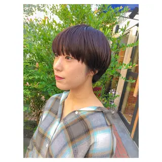 ショート カラー センスをお届けします 大谷将生infpのヘアスタイル