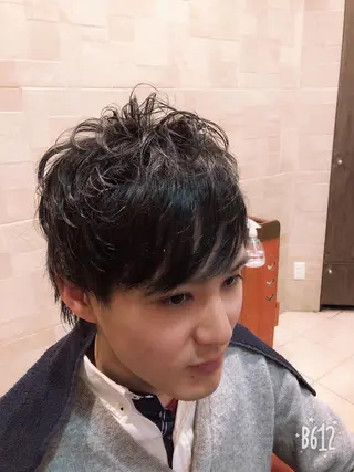 メンズ 髪質改善 カラーJILLのヘアスタイル