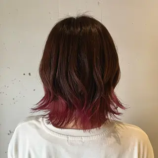 ミディアム カラー カラースペシャリスト しょう🧑🏼‍🎨のヘアスタイル