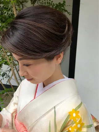 ヘアアレンジ 勝野 麻美のヘアスタイル
