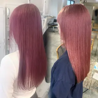 カラー 🫧ブリーチ/透明感 カラー/メンズ/みきのヘアスタイル