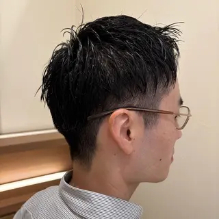 メンズ トヨダ🤍 パーマのヘアスタイル