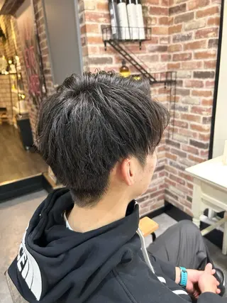 ショート メンズ 三 浦のヘアスタイル