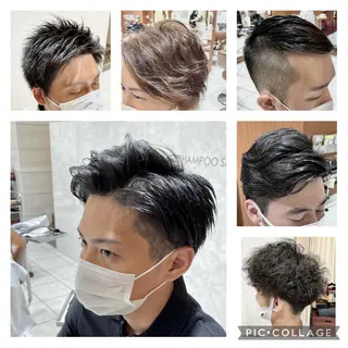 メンズ テラモト カズヨシのヘアスタイル