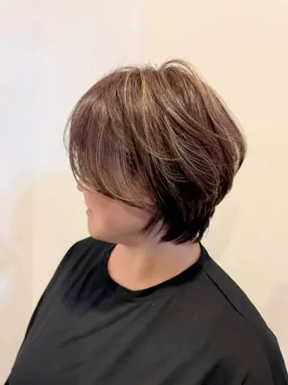 ショート 津田 幹太のヘアスタイル