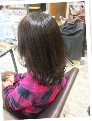 ミディアム カラー パーマ ヘアアレンジ メンズ キッズ ネイル マツエク・マツパ EnBlesS西宮 マンツーマン神道有基のヘアスタイル