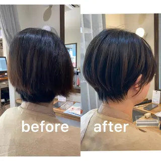 ショート 中江 翔のヘアスタイル