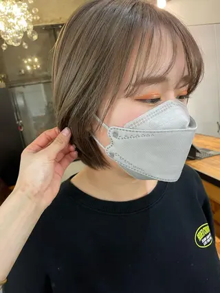ミディアム カラー ヘアアレンジ layer cut 店長/MIKUのその他イメージ