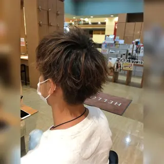 ショート メンズ ショート/レイヤー /札幌/小山内のヘアスタイル