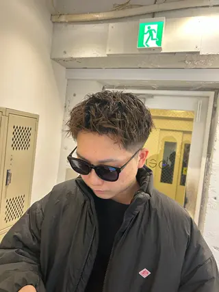 メンズ 天神大名メンズ特化 シュウのヘアスタイル