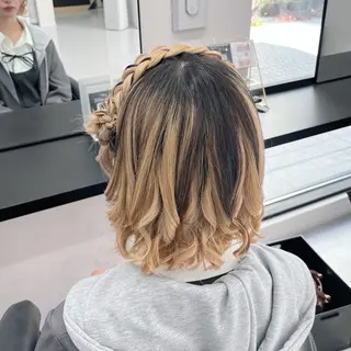 ミディアム ヘアアレンジ MILD by 17 秋葉原 ♡みづき♡のヘアスタイル