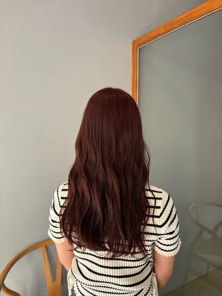 カラー 井手上 華のヘアスタイル