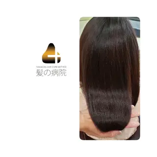 セミロング カラー 髪の病院  ルーミールームのヘアスタイル