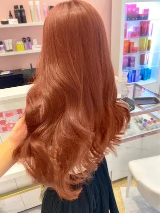 ロング Su-chi-🧴 /ミルクティーカラーのヘアスタイル