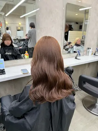 ロング カラー ヘアアレンジ 💗横浜美容室 💗HARUNAのヘアスタイル