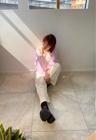 ミディアム ヘアアレンジ 田中 あやなのヘアスタイル