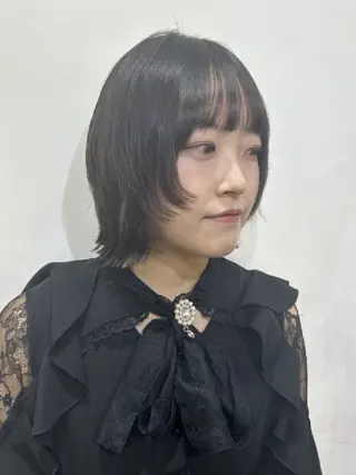 ショート ボブ人気No,1✨ TAME副店長のヘアスタイル