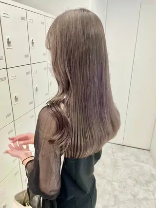 ロング カラー 透明感💕今っぽ似合 わせ𝐍𝐨. 𝟏のヘアスタイル