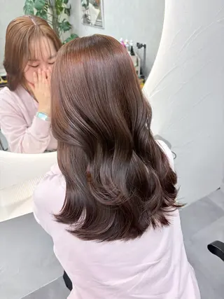 カラー Hz/ヘルツ SHIHOのヘアスタイル