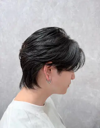 ミディアム パーマ Lembrant HAIRのヘアスタイル