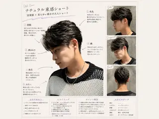パーマ メンズ メンズカット/パーマ kyonのヘアスタイル