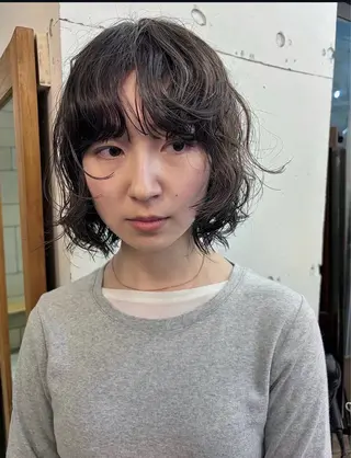 ミディアム パーマ ◽️パーマモデル募集 ◻️コタロウのヘアスタイル
