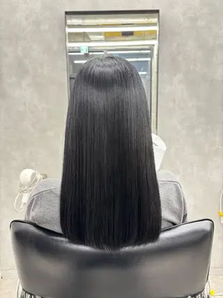 ロング カラー すぐ巻ける縮毛矯正 🍀勝倉　麗のヘアスタイル