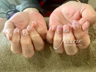 ネイル フルリール 【プライベートサロンのネイルデザイン