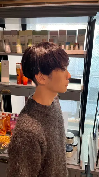 メンズ メンズカット パーマ飯野友喜のヘアスタイル