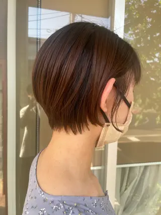 ショート 白木 柾美のヘアスタイル