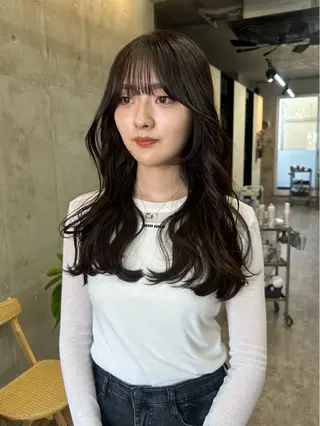 ロング カラー ヘアアレンジ カットモデル募集中 ／HARUKA🎀のヘアスタイル