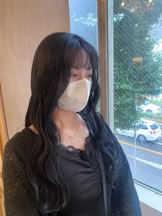 ロング 薄暮 マツイ レンのヘアスタイル