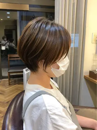 ショート 中江 翔のヘアスタイル