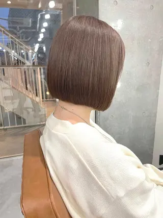 セミロング カラー ダブルカラー特化💍 tiam💍韓国ヘアのヘアスタイル