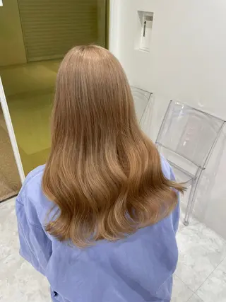 ロング カラー 中韓レイヤー/ ブラウン🤎はやとのヘアスタイル