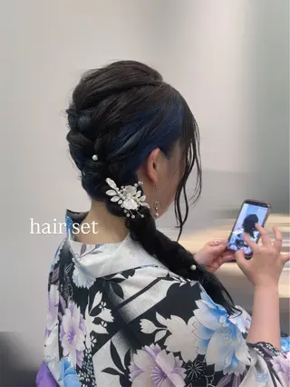ヘアアレンジ 個室サロン🌼万希 ヘアケア/ヘッドスパのヘアスタイル
