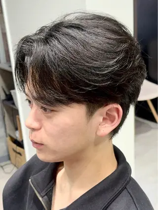 パーマ メンズ 垢抜けへの近道✂️ メンズ縮毛矯正/齊藤のヘアスタイル