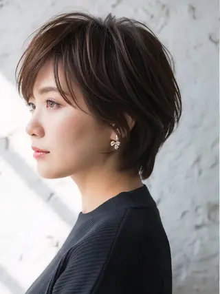 ショート 【ショート×美髪】  澤田　周のヘアスタイル