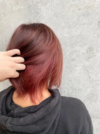 ショート カラー な つのヘアスタイル