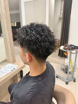 パーマ メンズ EARTH菊名店👾 ひらのすぐるのヘアスタイル