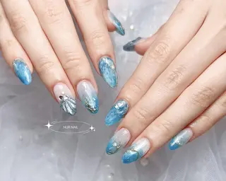ネイル 🫧NUR NAIL✨のネイルデザイン