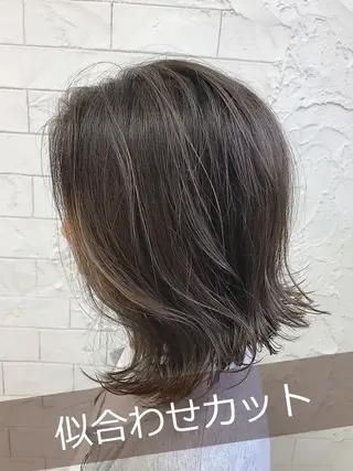 ミディアム 上重 晴輝 Recharme新保のヘアスタイル