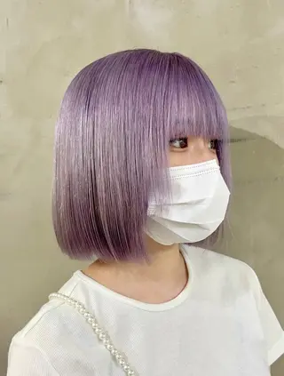 カラー 渋谷🎨ブリーチ特化 ×エクステ🎨レンのヘアスタイル