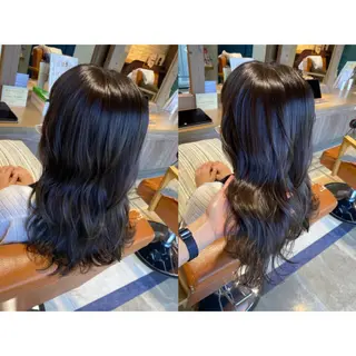 カラー 🐻結んで可愛い hair EMI🐻のヘアスタイル