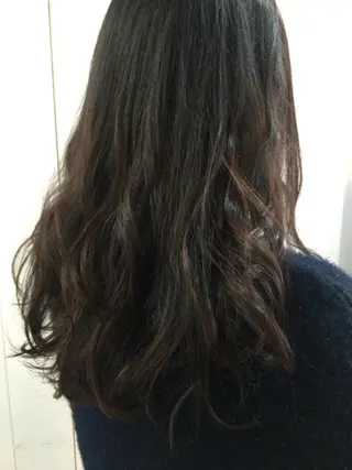 ショート ミディアム セミロング ロング カラー 【mokuオーナー】 ちはるのヘアスタイル