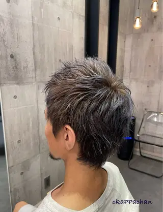 カラー メンズ okaPPachan 🍇AKINA🍇のヘアスタイル