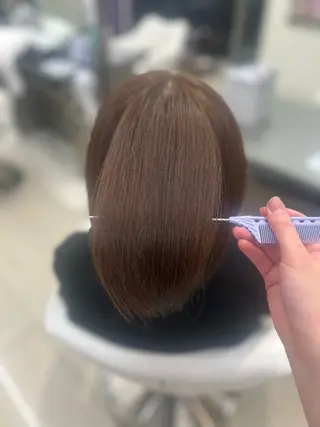 セミロング 🩵 ayaのヘアスタイル
