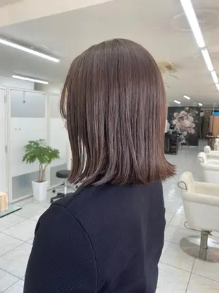 ショート カラー ヘアアレンジ ナカジマ ボブ/レイヤーのヘアスタイル