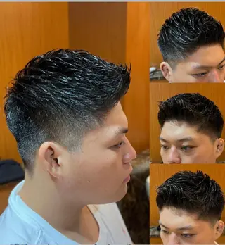 ショート 北川 竜也のヘアスタイル