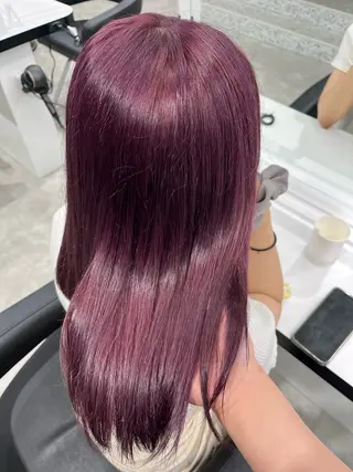 ロング カラー みう/仙台/暖色/ 艶髪/顔周りカット/のヘアスタイル